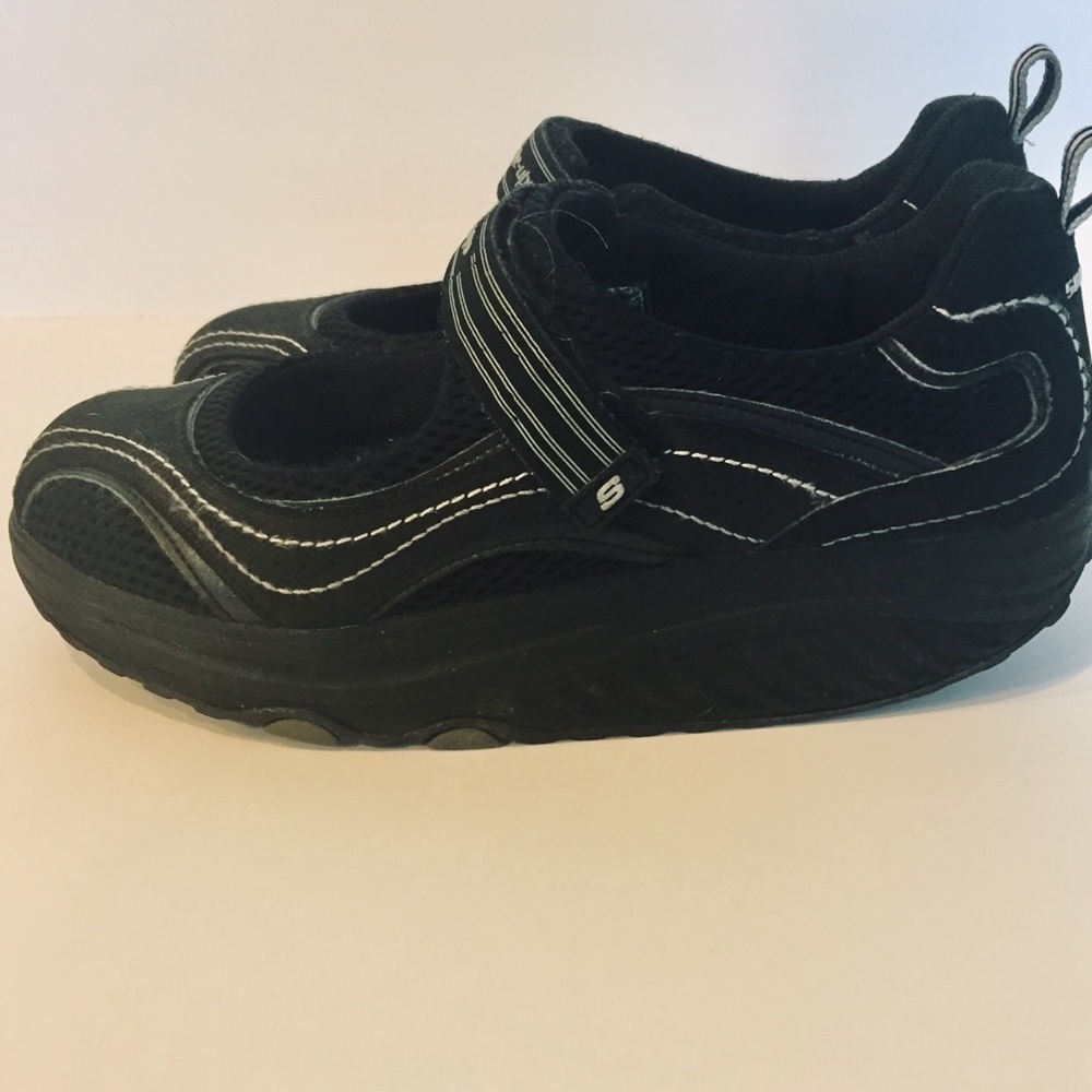 Skechers Shape Up Toning Mary Jane Sneaker Shoes